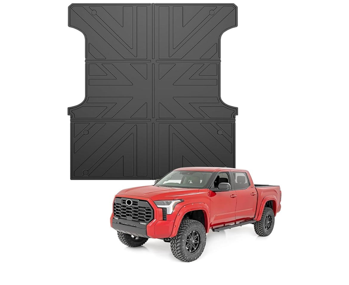 Truck Bed Mat Compatible with 2022 2023 2024 Toyota Tundra CrewMax 5.5FT Short Bed Liner