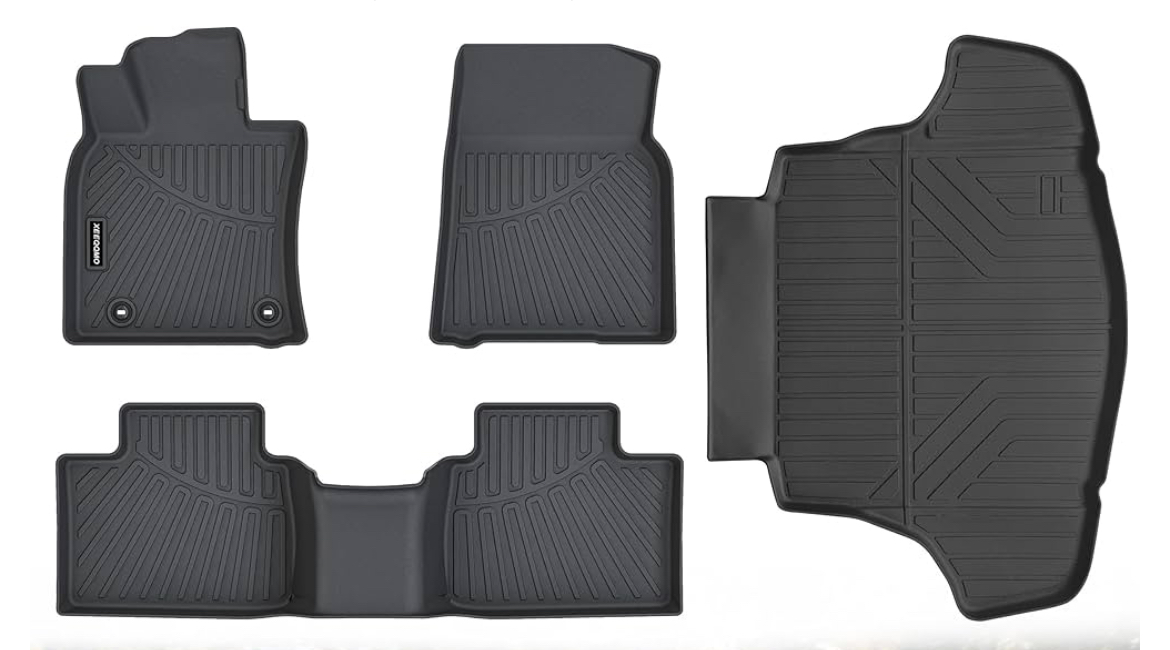 Floor Mats & Trunk Mat for 2025 Toyota Camry All Weather TPE Protection Floor Liners - Image 4