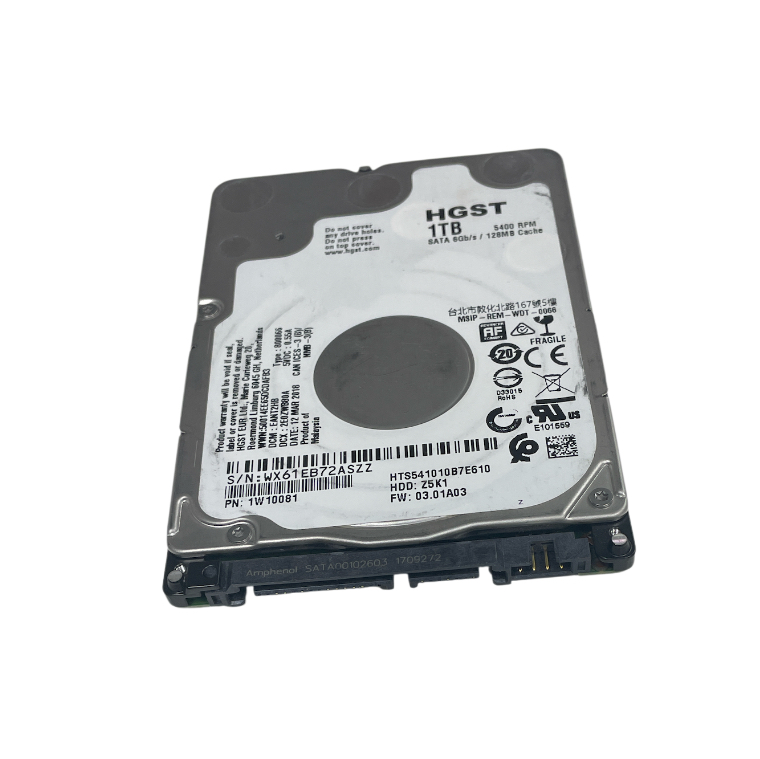 HGST Internal Laptop HDD HTS541010B7E610 5400 RPM 1TB