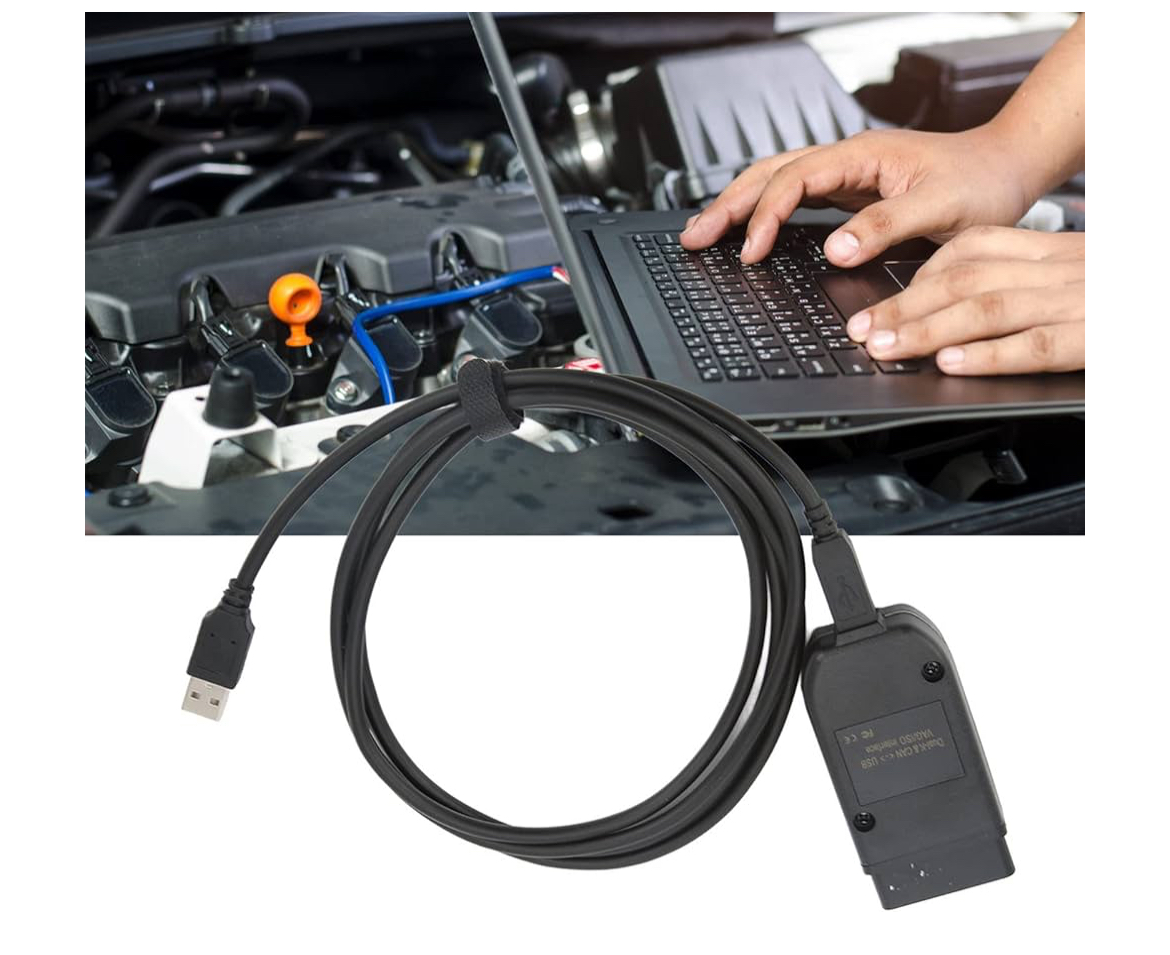 High Strength Diagnostic Tool Adapter Cable for HEX V2 Diagnostic Adapter, Long Coding, Scalable with Car CD - Image 5
