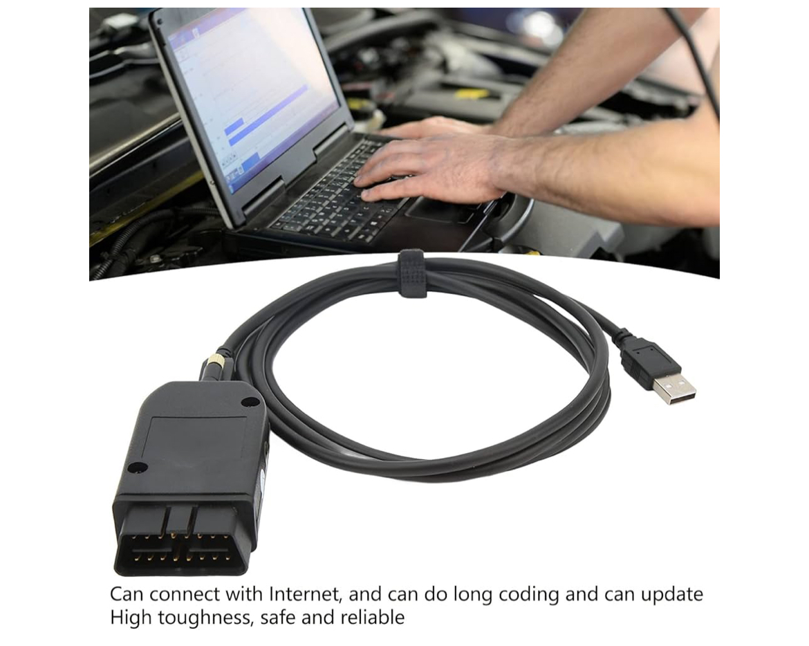 High Strength Diagnostic Tool Adapter Cable for HEX V2 Diagnostic Adapter, Long Coding, Scalable with Car CD - Image 2