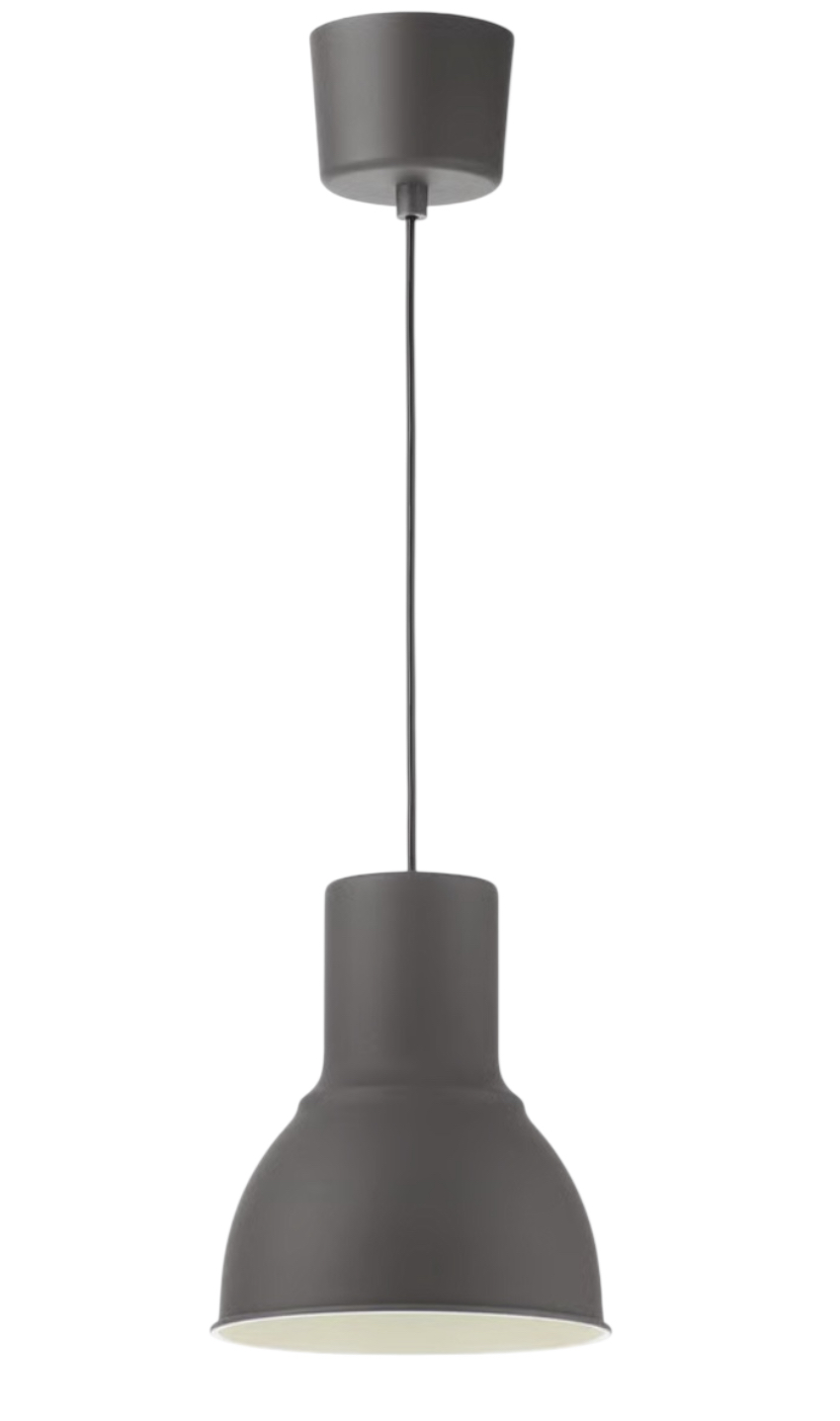 Pendant Light, Hektar Max 53W 9" Ceiling Mounted Hanging Lamp