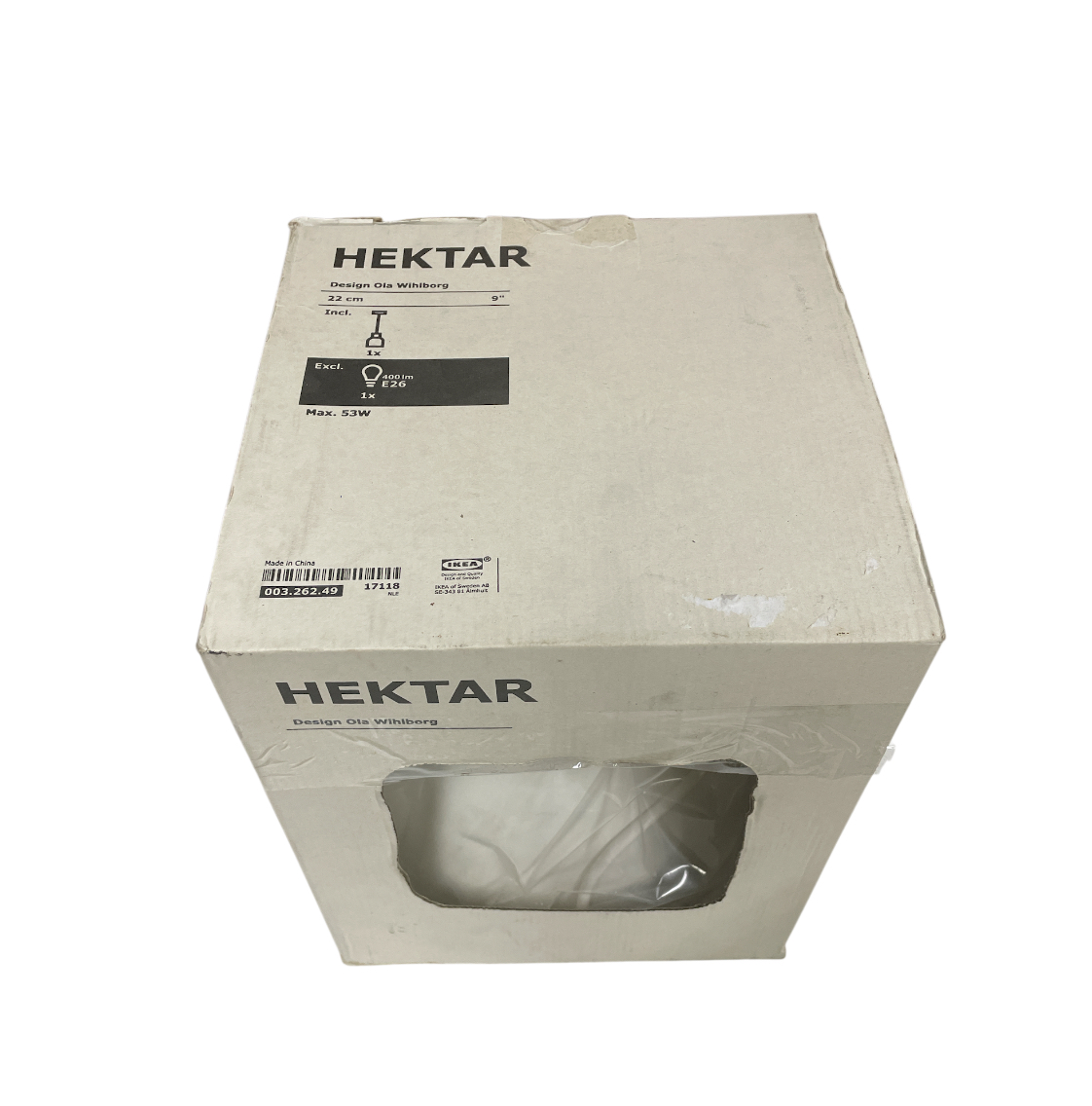 Pendant Light, Hektar Max 53W 9" Ceiling Mounted Hanging Lamp - Image 2
